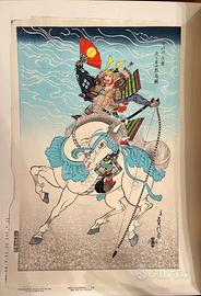 Stampa xerigrafata giapponese vintage