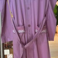 Vestaglia lunga 100% cotone, nuova