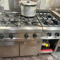 Cucina a gas professionale