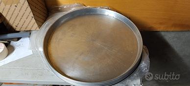 teglie rotonde per pizze o focacce professionali