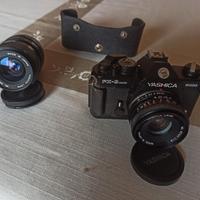 YASHICA FX3 Super 2000 con ottica 50 e 35-70 mm