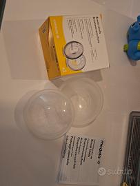 Proteggi capezzoli MEDELA coppette assorbi latte 