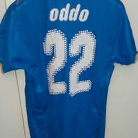 maglia Italia 22 Oddo Portogallo - Italia 6.2.2008