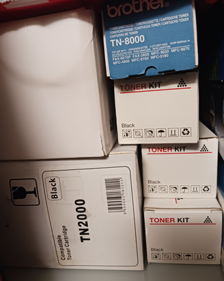 Toner imballati compatibili varie marche