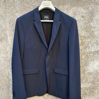Blazer Zara Blu Navy - Taglia 52 (Nuovo mai usato)