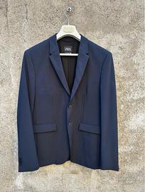 Blazer Zara Blu Navy - Taglia 52 (Nuovo mai usato)