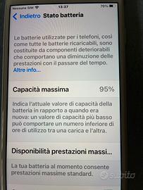 Iphone 7 32GB Batteria 95%