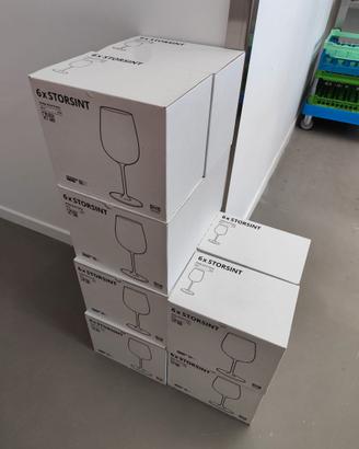 Calici IKEA STORSINT 49 cl nuovi in scatola