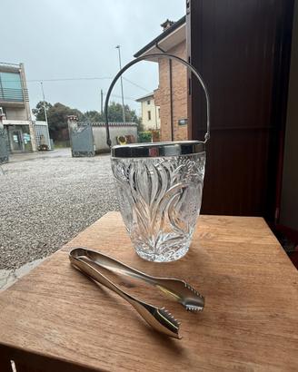 Cestello ghiaccio e pinza