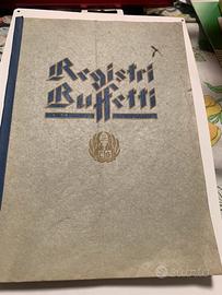 Registro della Buffetti anno 1953