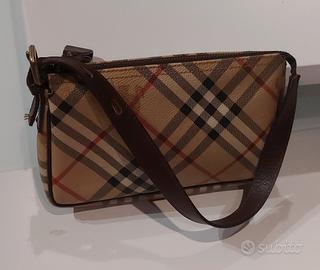 Burberry pochette in pelle 