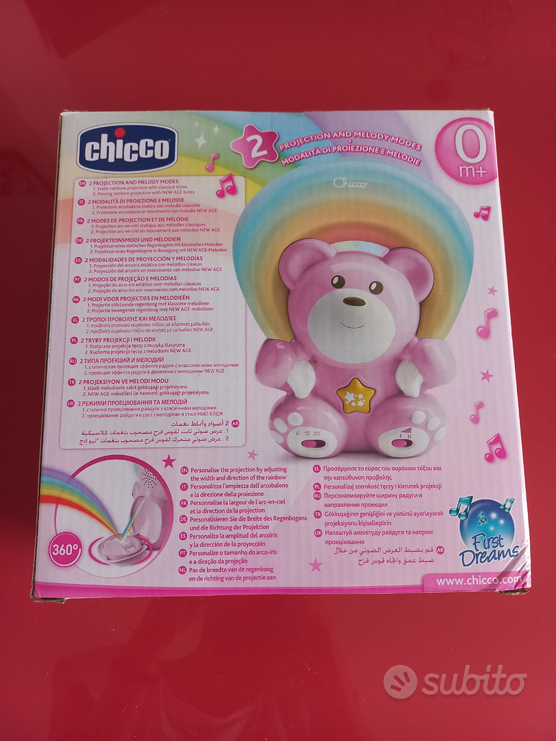 Chicco Rainbow Bear proiettore musicale - Tutto per i bambini In vendita a  Vercelli