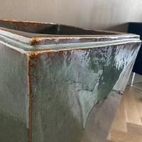 Vaso cotto ceramica pianta