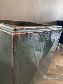 Vaso cotto ceramica pianta