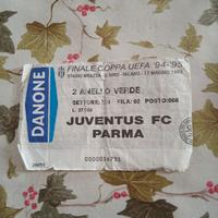 biglietto finale coppa uefa 1994/1995