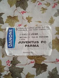 biglietto finale coppa uefa 1994/1995