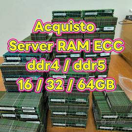 Cerc o SERVER RAM DDR3/DDR4/DD5 16/32/64/128GB