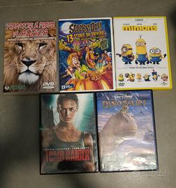 Lotto DVD film e cartoni