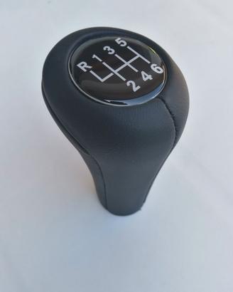 pomello cabio BMW 6 marce pelle nero