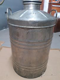 Bidoni in acciaio 18/10 per olio