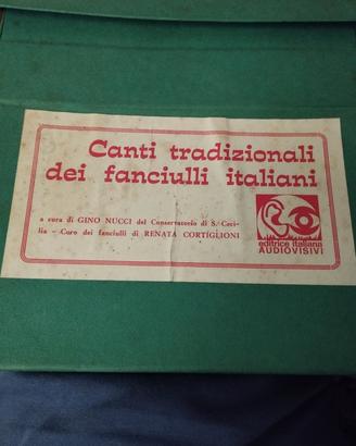 45 giri d'epoca per bambini 