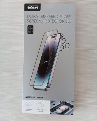 Vetro Temperato ESR Armorite per iPhone 15 Pro