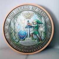 Insegna luminosa - The Legend of Zelda - 40° ann.
