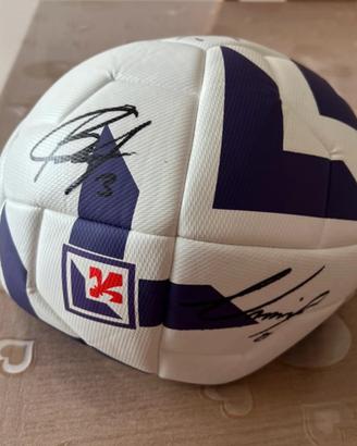 Pallone Originale Fiorentina autografato
