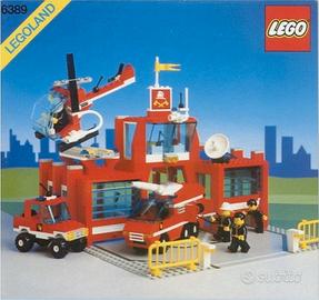 Lego 6389 Fire Control Center Town City