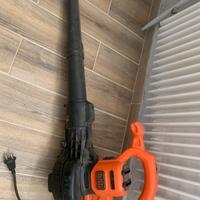 Soffiatore e aspirafoglie black decker