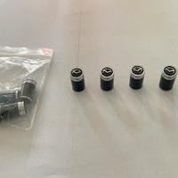 Tappi coprivalvole Mazda carbon look universali