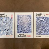 Set 3 Poster Yayoi Kusama Japan