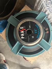 Subwoofer Phase Linear 15" Heavy Cast da riconare