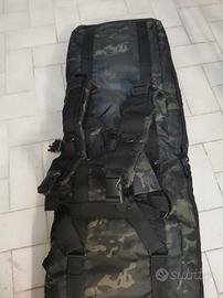 borsa custodia caccia softair fucile doppio