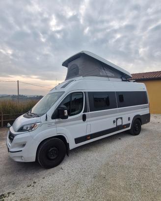 camper van Hymer yelloustone  6.36mt tetto a so