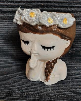 Sculture in gesso dipinte a mano 