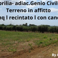 Aprilia adiac. Genio Civile mq. 400 terreno recint