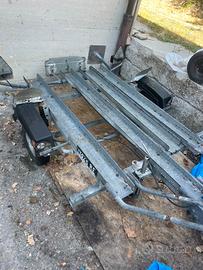 Carrello moto 3 posti