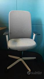 Seduta ergonomica ufficio design - bianca