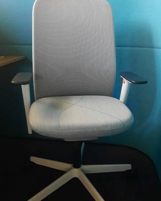Seduta ergonomica ufficio design - bianca