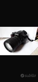Nikon D5200 ottica nikorAF-S 18/105mm