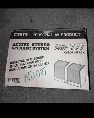 Altoparlanti CBM ASP 777 HI FI SOUND
