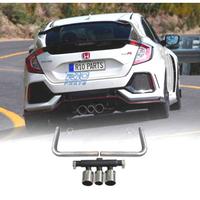 TERMINALE SCARICO POSTERIORE HONDA CIVIC 16- LOOK 
