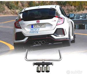 TERMINALE SCARICO POSTERIORE HONDA CIVIC 16- LOOK 