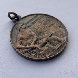 Medaglia  traforo del sempione  1906 jhonson