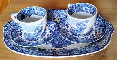 Set servizio da caffè - Enoch Wedgwood "Woodland"