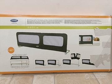 barriera letto sfoderabile e pieghevole con sistem