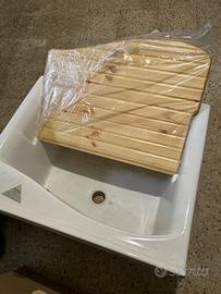 Lavatoio da incasso+ Mobile sottolavatoio+ Asse