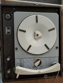 Giradischi d'epoca Elmephon con equipaggio Lesa