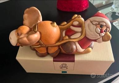 Thunslitta  babbo natale con alce